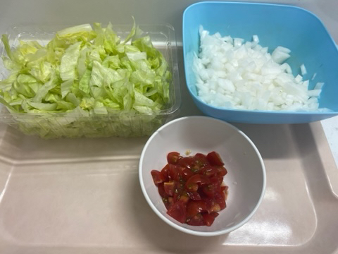 タコライス ぬくもりのおうち保育給食レシピ集 タコライス ぬくもりのおうち保育給食レシピ集