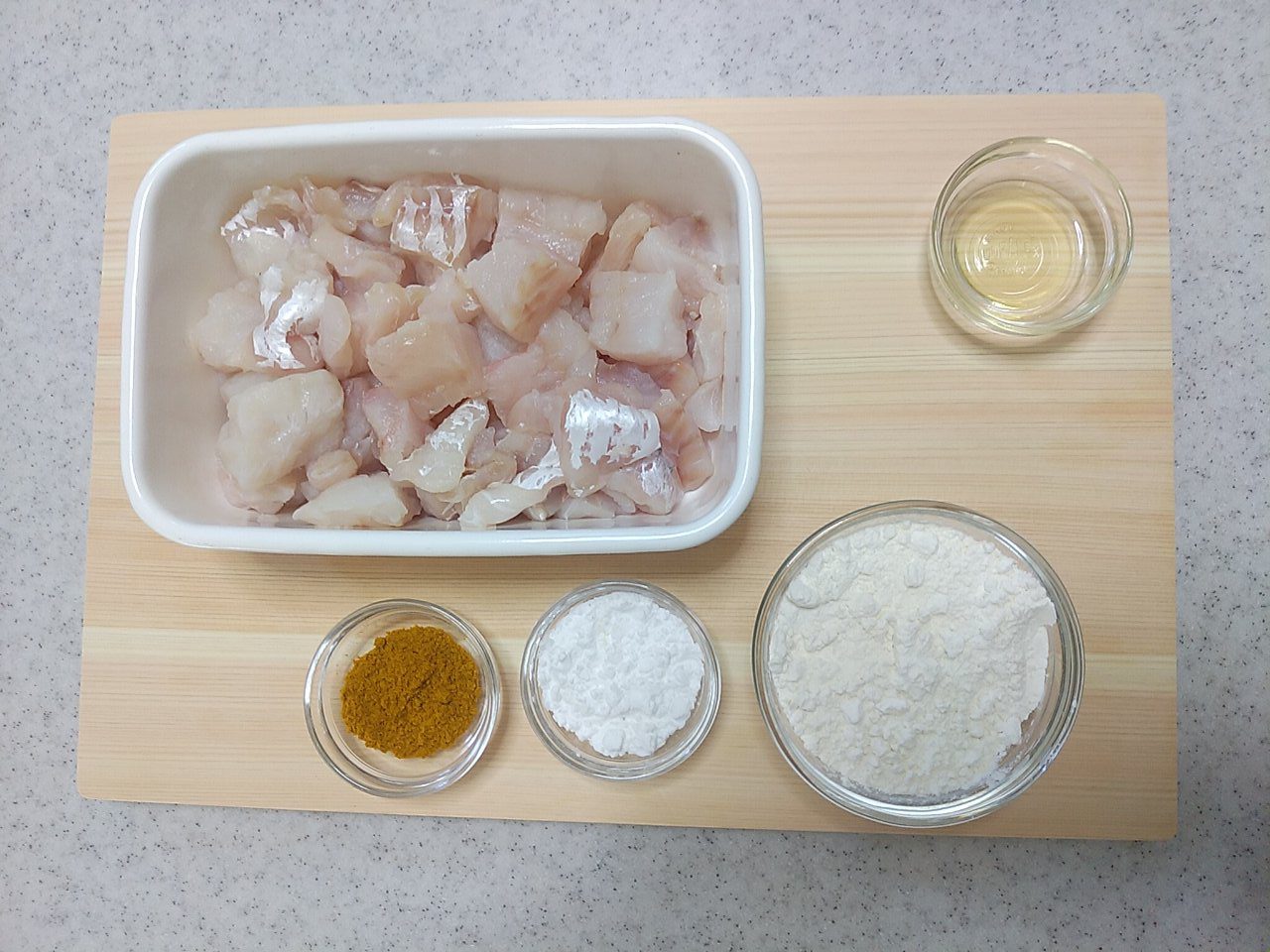 白身魚のカレームニエル ぬくもりのおうち保育給食レシピ集