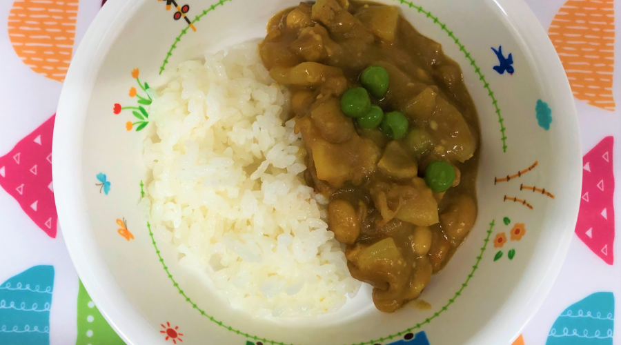 お豆カレー ぬくもりのおうち保育給食レシピ集