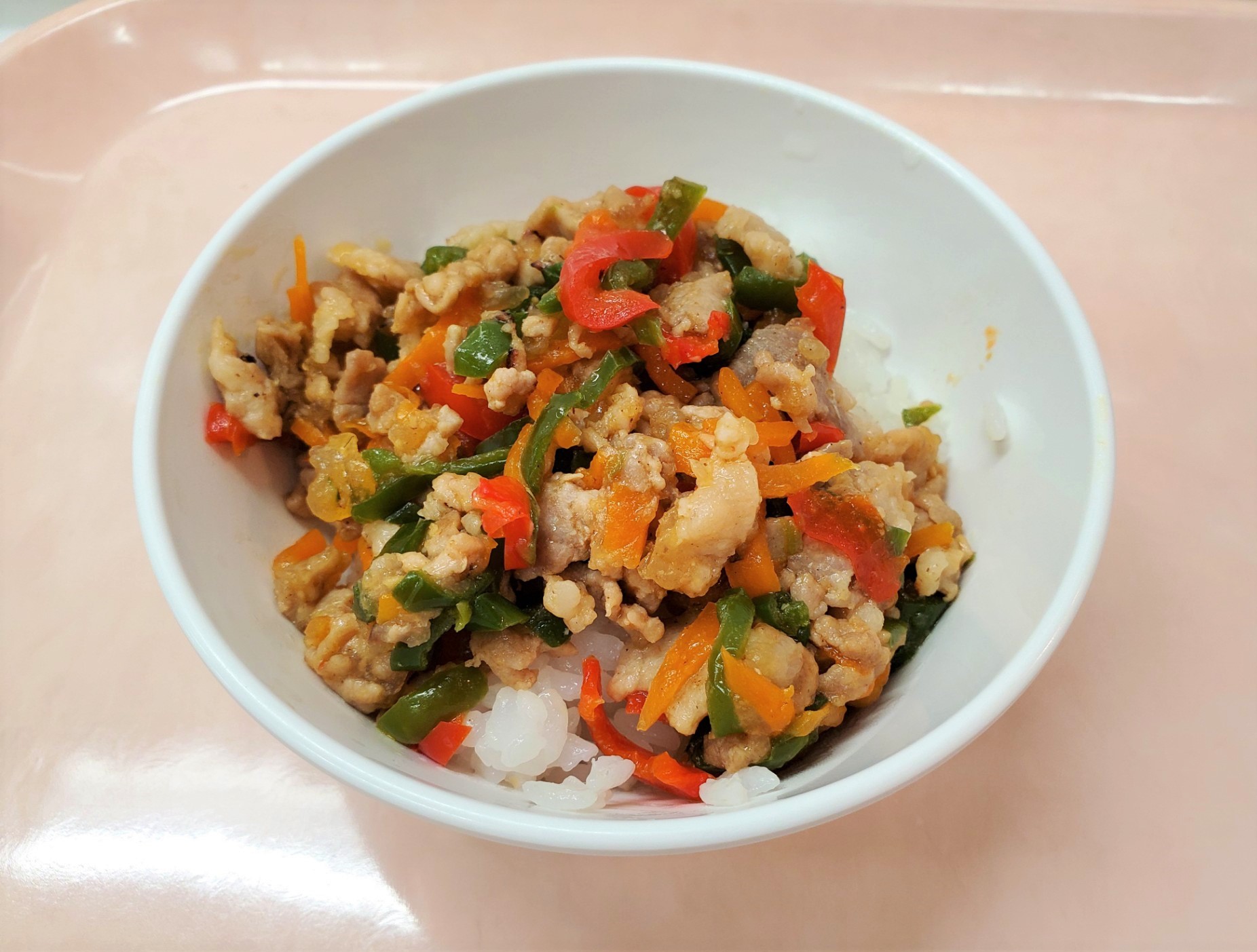 チンジャオロース丼 ぬくもりのおうち保育給食レシピ集