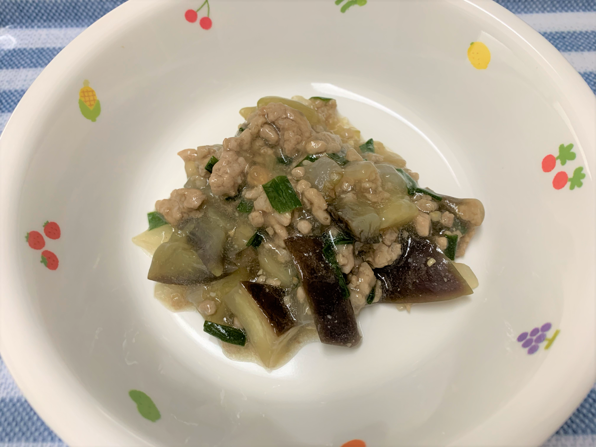 麻婆茄子 ぬくもりのおうち保育給食レシピ集