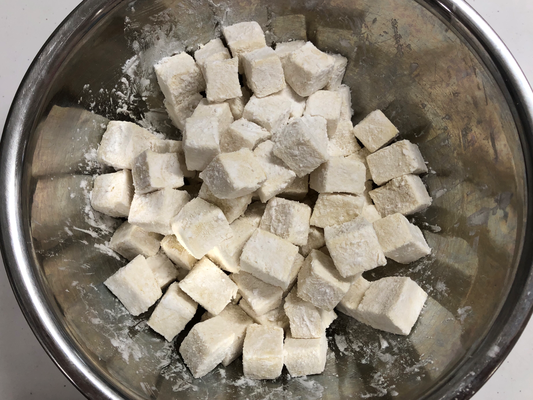 高野豆腐のコロコロ揚げ ぬくもりのおうち保育給食レシピ集