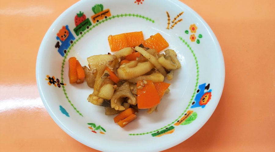 れんこんのきんぴら ぬくもりのおうち保育給食レシピ集 れんこんのきんぴら ぬくもりのおうち保育給食レシピ集