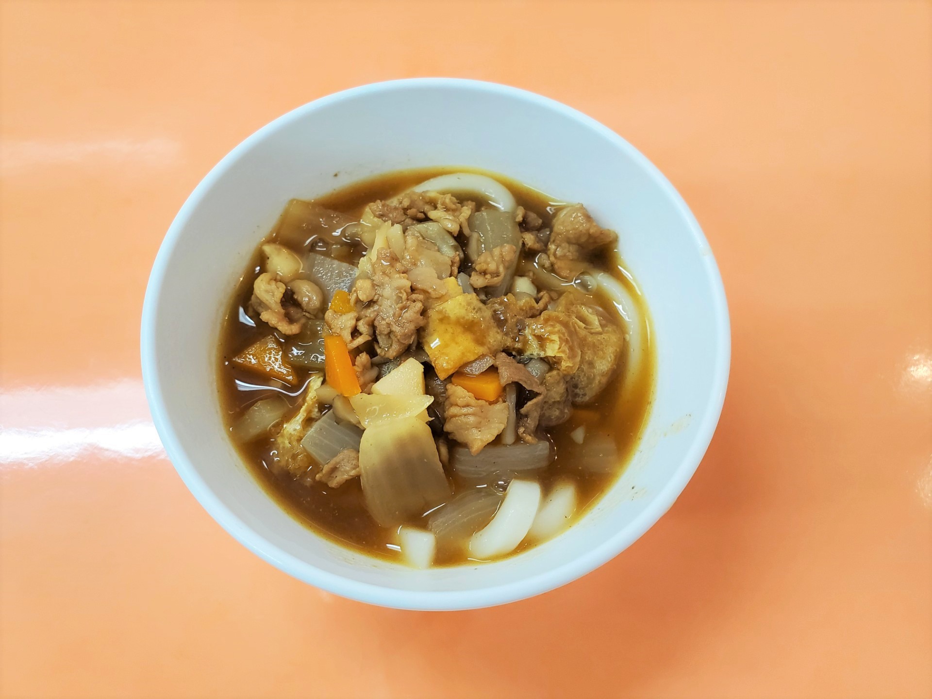 カレーうどん ぬくもりのおうち保育給食レシピ集