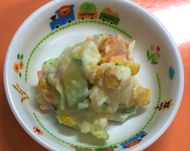 ポテトサラダ ぬくもりのおうち保育給食レシピ集 ポテトサラダ ぬくもりのおうち保育給食レシピ集