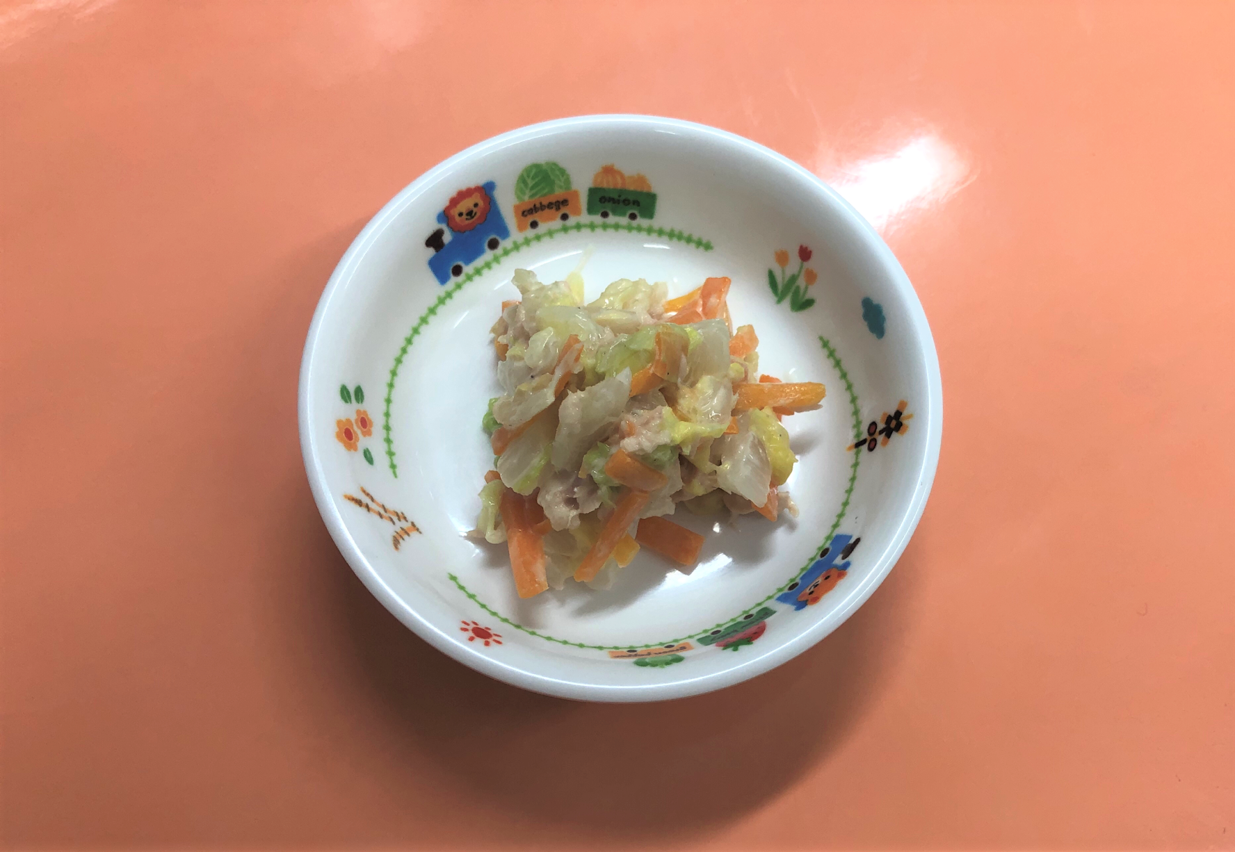 白菜とツナのサラダ ぬくもりのおうち保育給食レシピ集