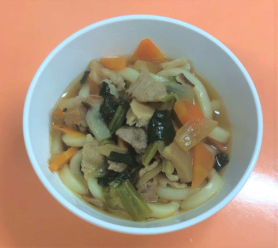すき焼きうどん ぬくもりのおうち保育給食レシピ集 すき焼きうどん ぬくもりのおうち保育給食レシピ集