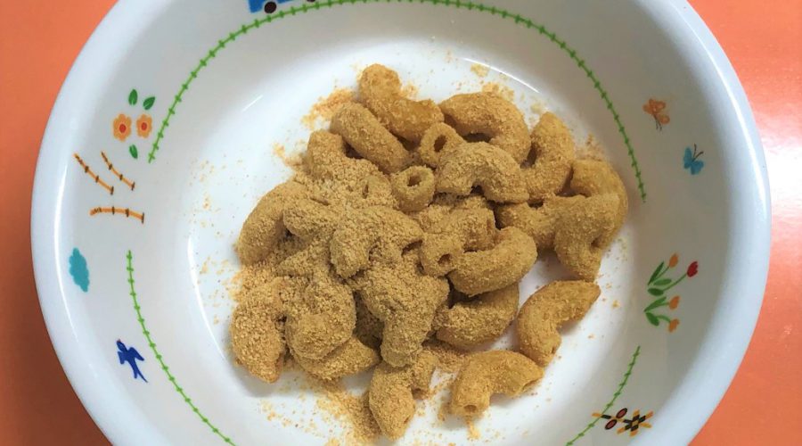 マカロニきな粉 ぬくもりのおうち保育給食レシピ集 マカロニきな粉 ぬくもりのおうち保育給食レシピ集