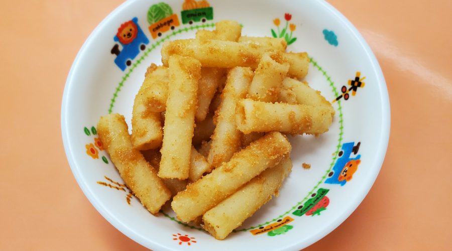 マカロニきな粉 ぬくもりのおうち保育給食レシピ集 マカロニきな粉 ぬくもりのおうち保育給食レシピ集