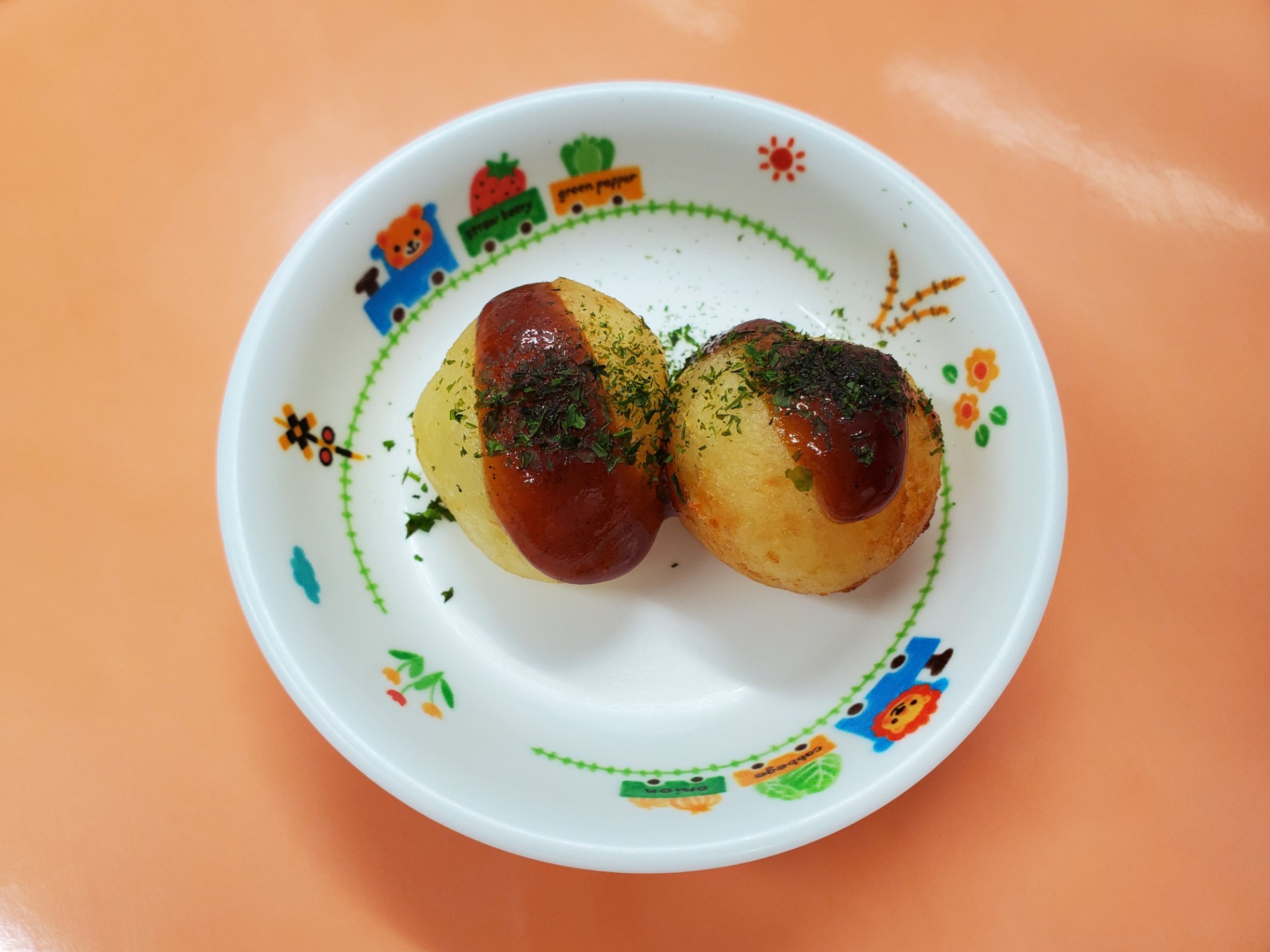 たこ焼き風ポテト ぬくもりのおうち保育給食レシピ集